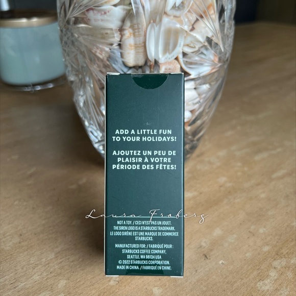 Starbucks Gold Studded Keychain - Picture 2 of 3